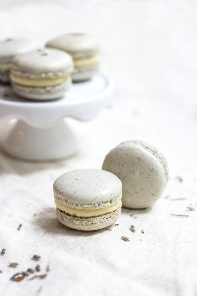French Lavender Macarons